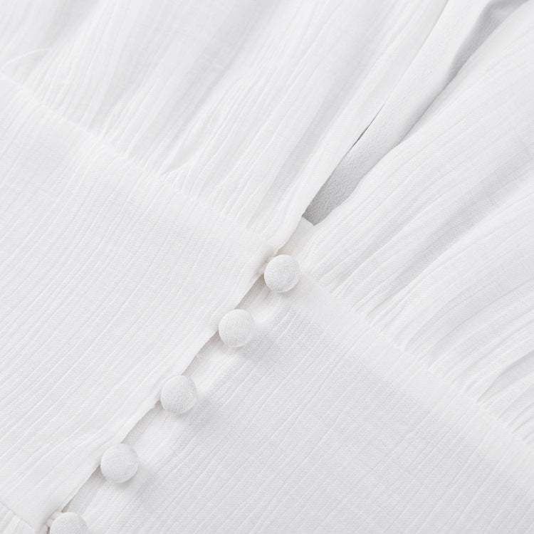 Seraphine™ | Vivianne Düğmeli Yırtmaçlı Maxi Elbise
