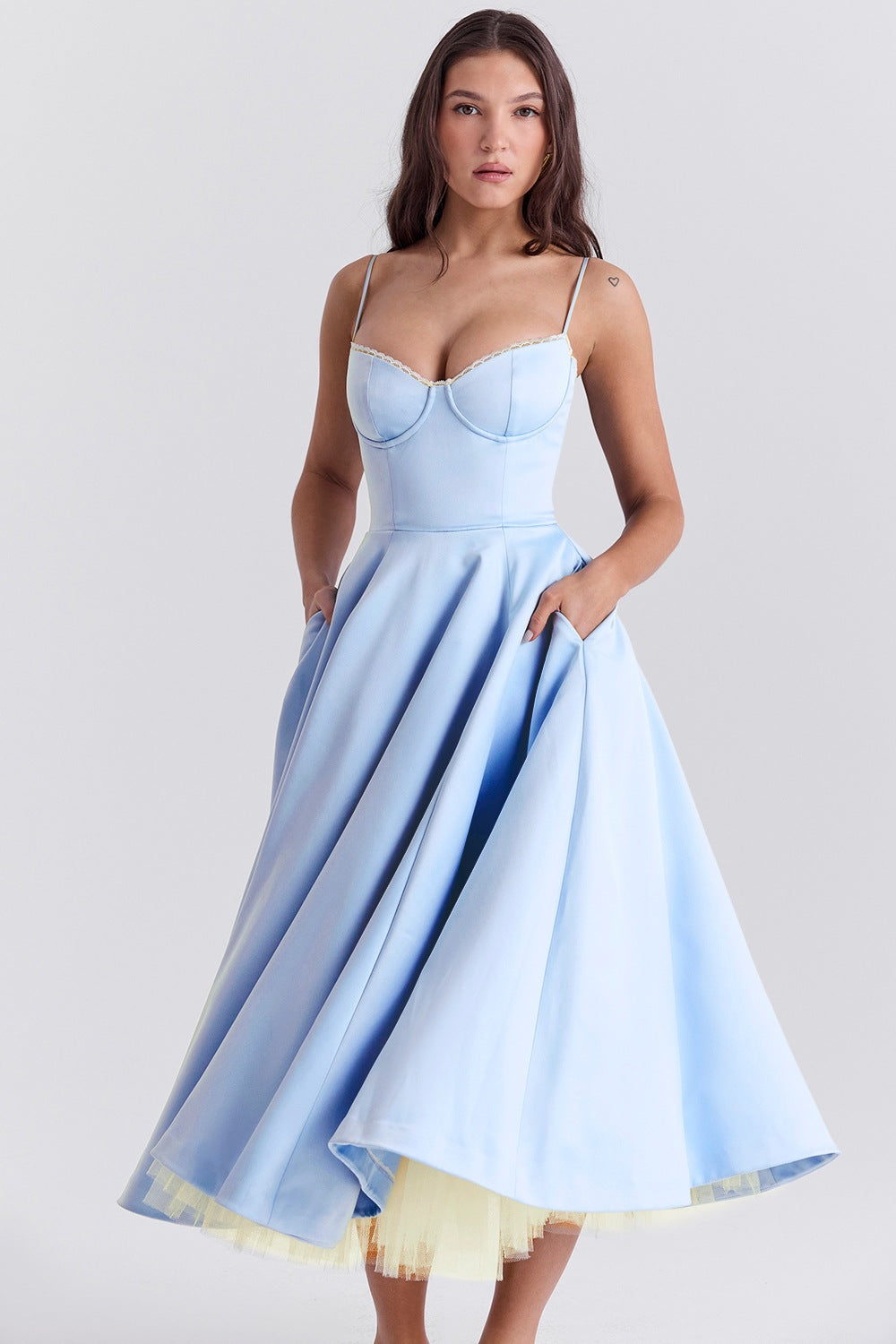Seraphine™ | Coquette Tütülü Korse Elbise
