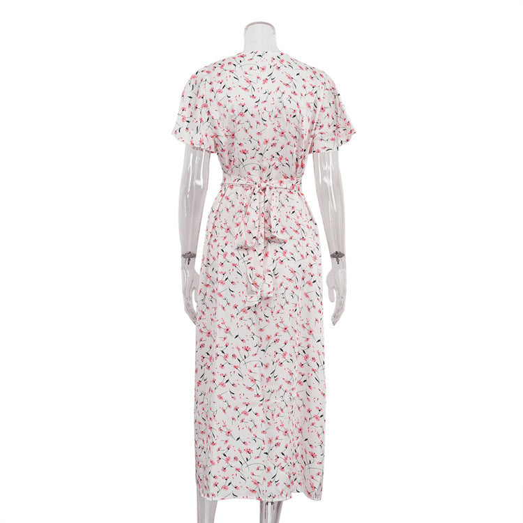 Seraphine™ | Flora Romantik Maksi Elbise