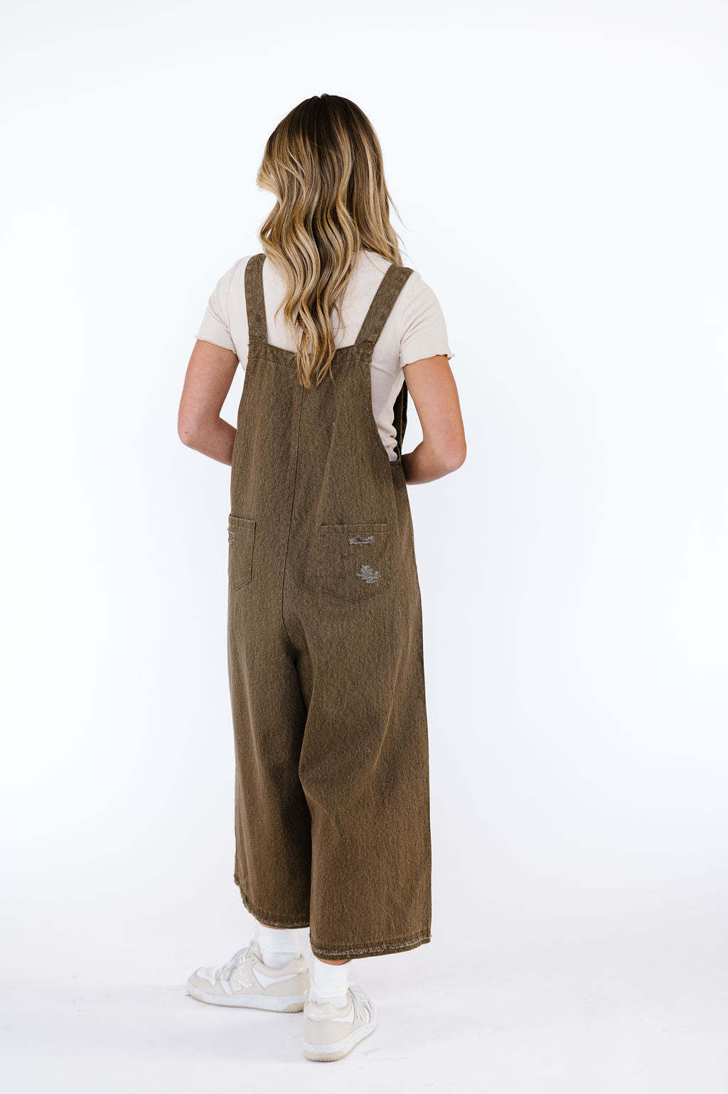 Seraphine™ | Vintage Yırtık Detaylı Salopet Tulum