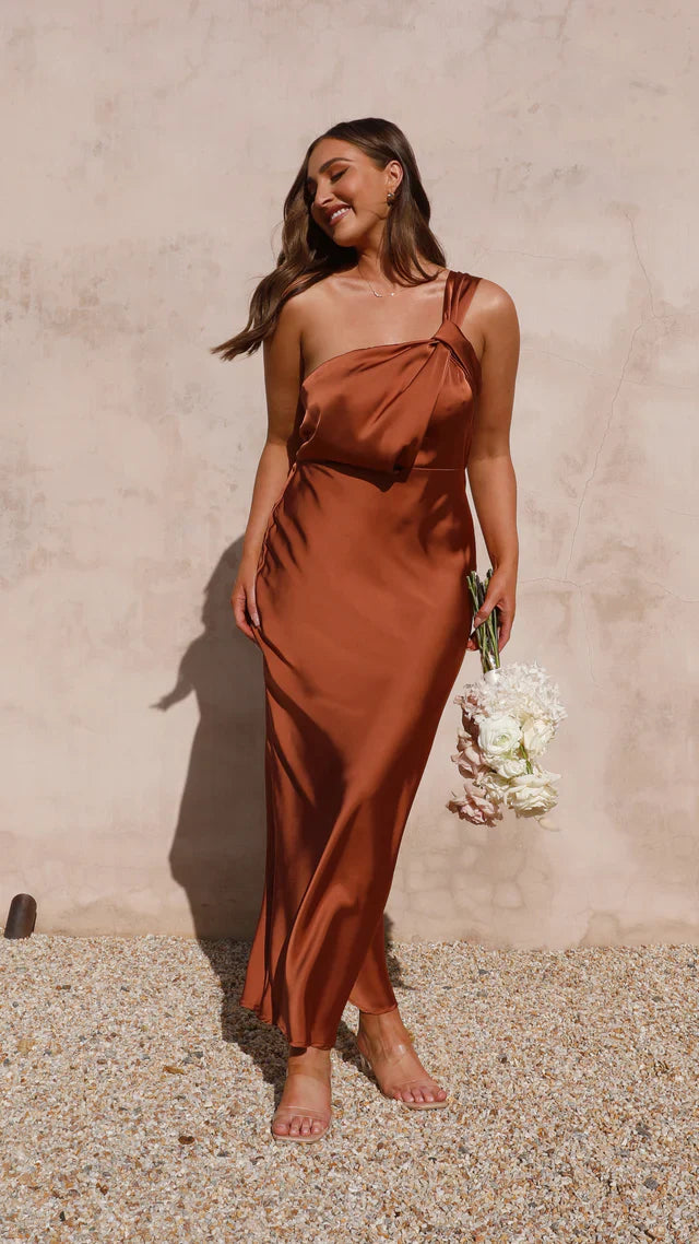 Seraphine™ | Lucienne Tek Omuz Elbise