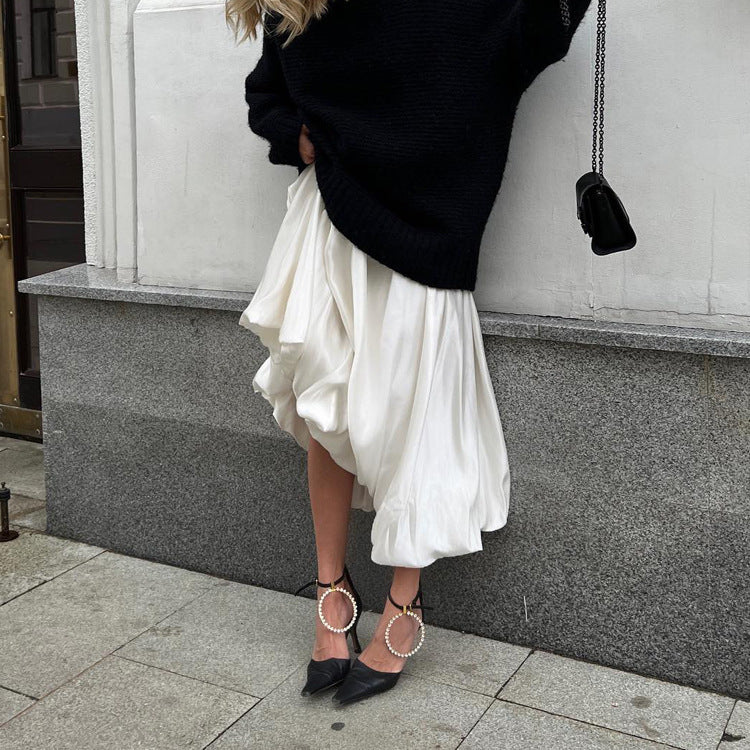 Seraphine™ | Elodie Saten Balon Etek