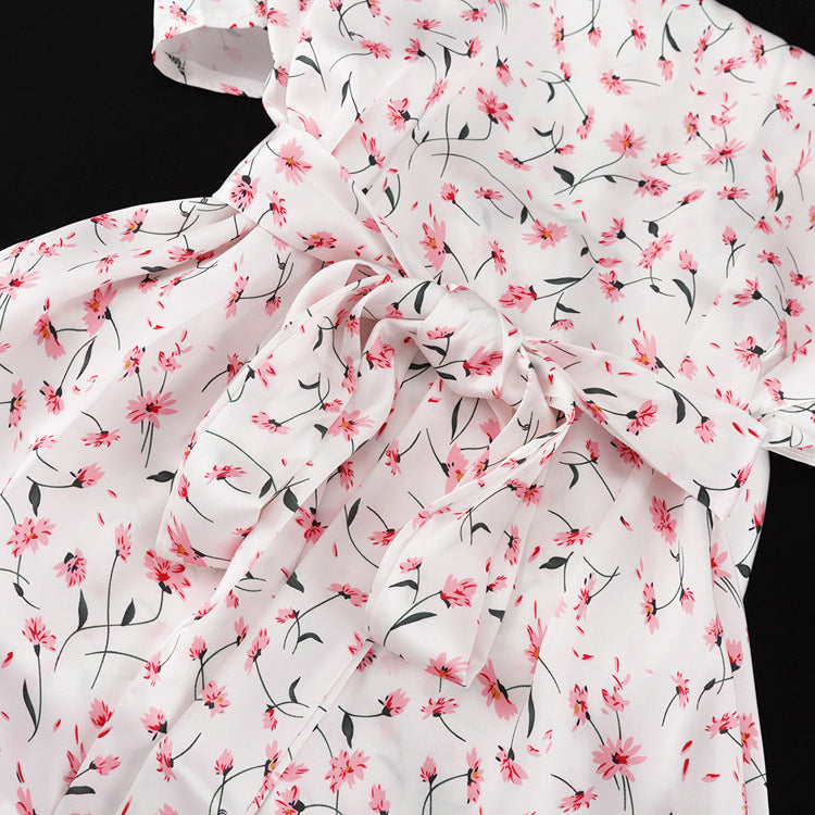 Seraphine™ | Flora Romantik Maksi Elbise