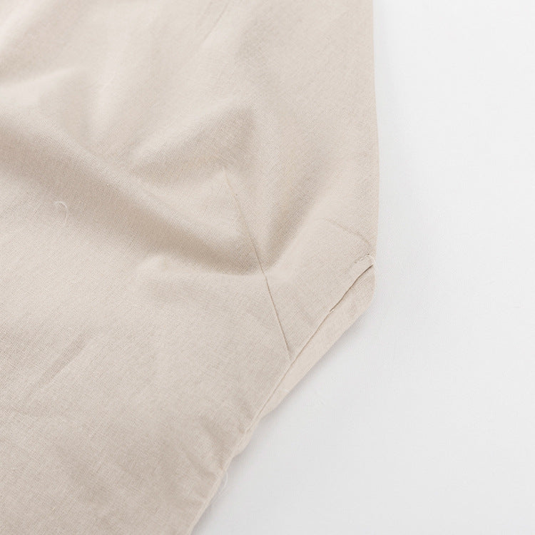 Seraphine™ | Elara Keten Halter Mini Elbise