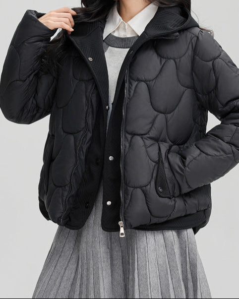 Kadın Oversize Parlak Dokulu Mont 🧥✨