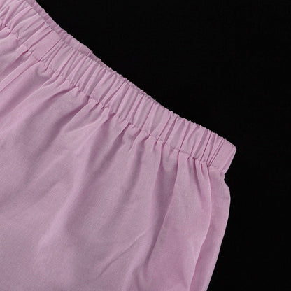 Seraphine™ | Pastel Pembe Keten Takım