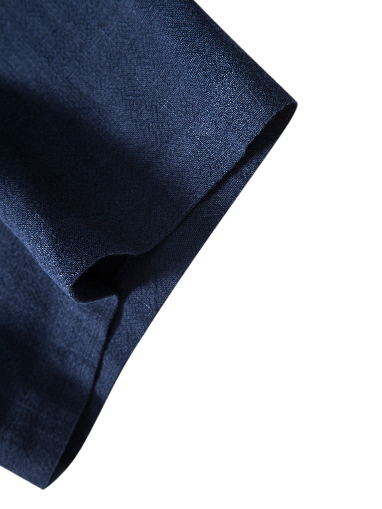 Keten Rayon Karışımı Düğmeli Gömlek ve Düz Paça Keten Pantolon