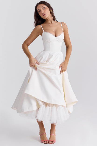 Seraphine™ | Coquette Tütülü Korse Elbise