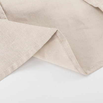 Seraphine™ | Elara Keten Halter Mini Elbise