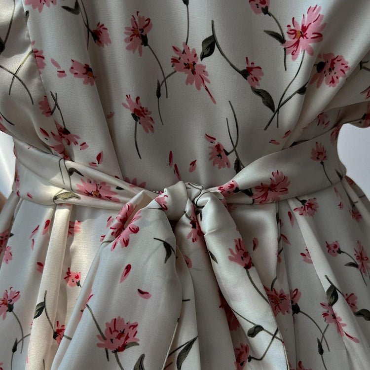 Seraphine™ | Flora Romantik Maksi Elbise