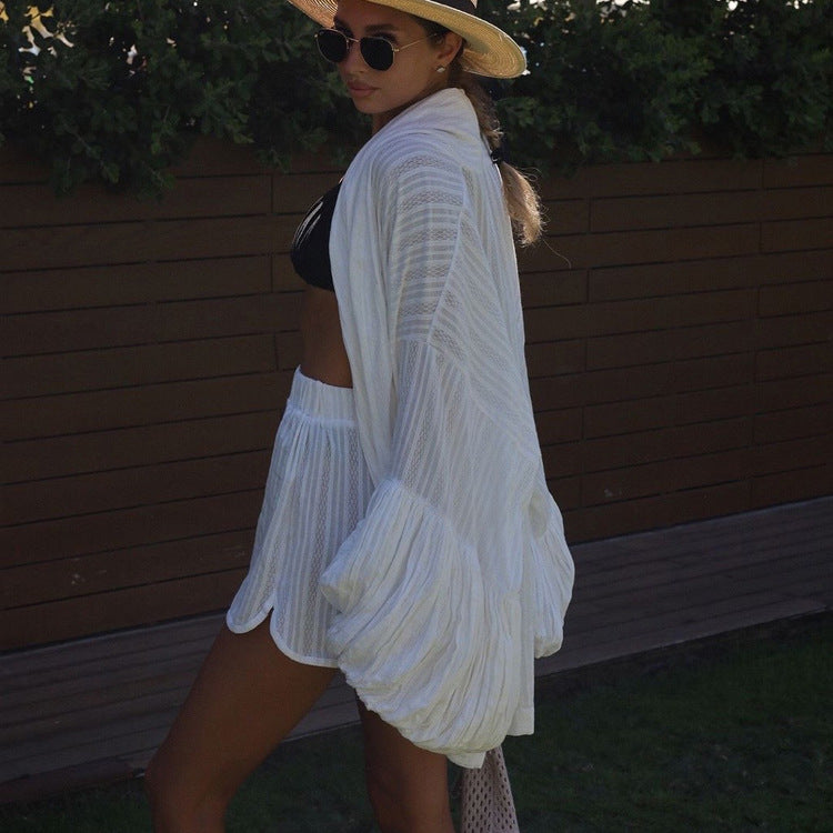 Seraphine™ | Lüks Plaj Kimono Takımı