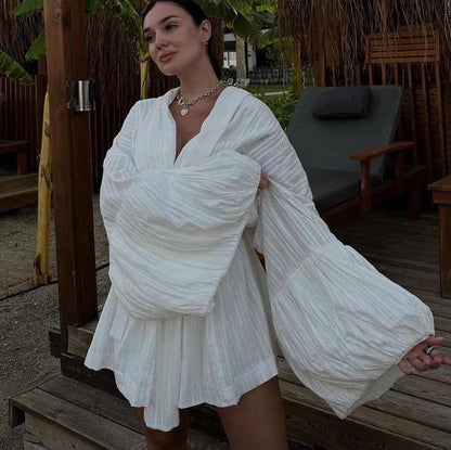 Seraphine™ | Lüks Plaj Kimono Takımı