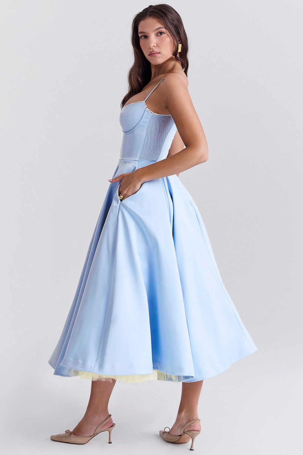 Seraphine™ | Coquette Tütülü Korse Elbise