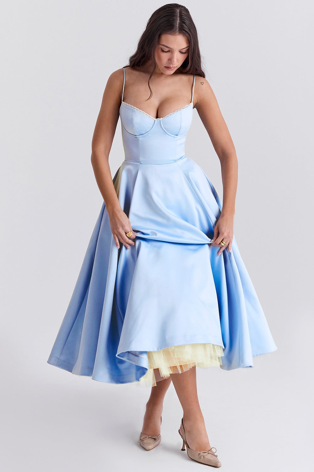 Seraphine™ | Coquette Tütülü Korse Elbise
