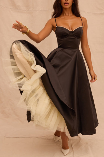 Seraphine™ | Coquette Tütülü Korse Elbise