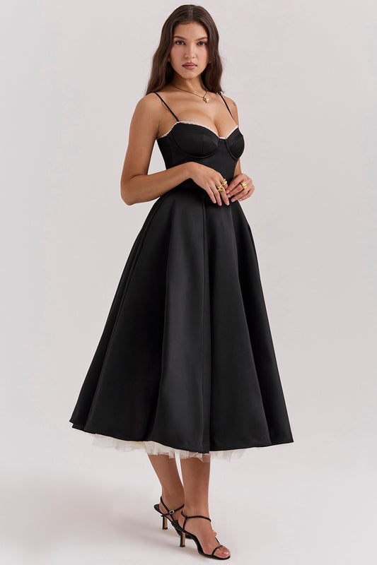Seraphine™ | Coquette Tütülü Korse Elbise