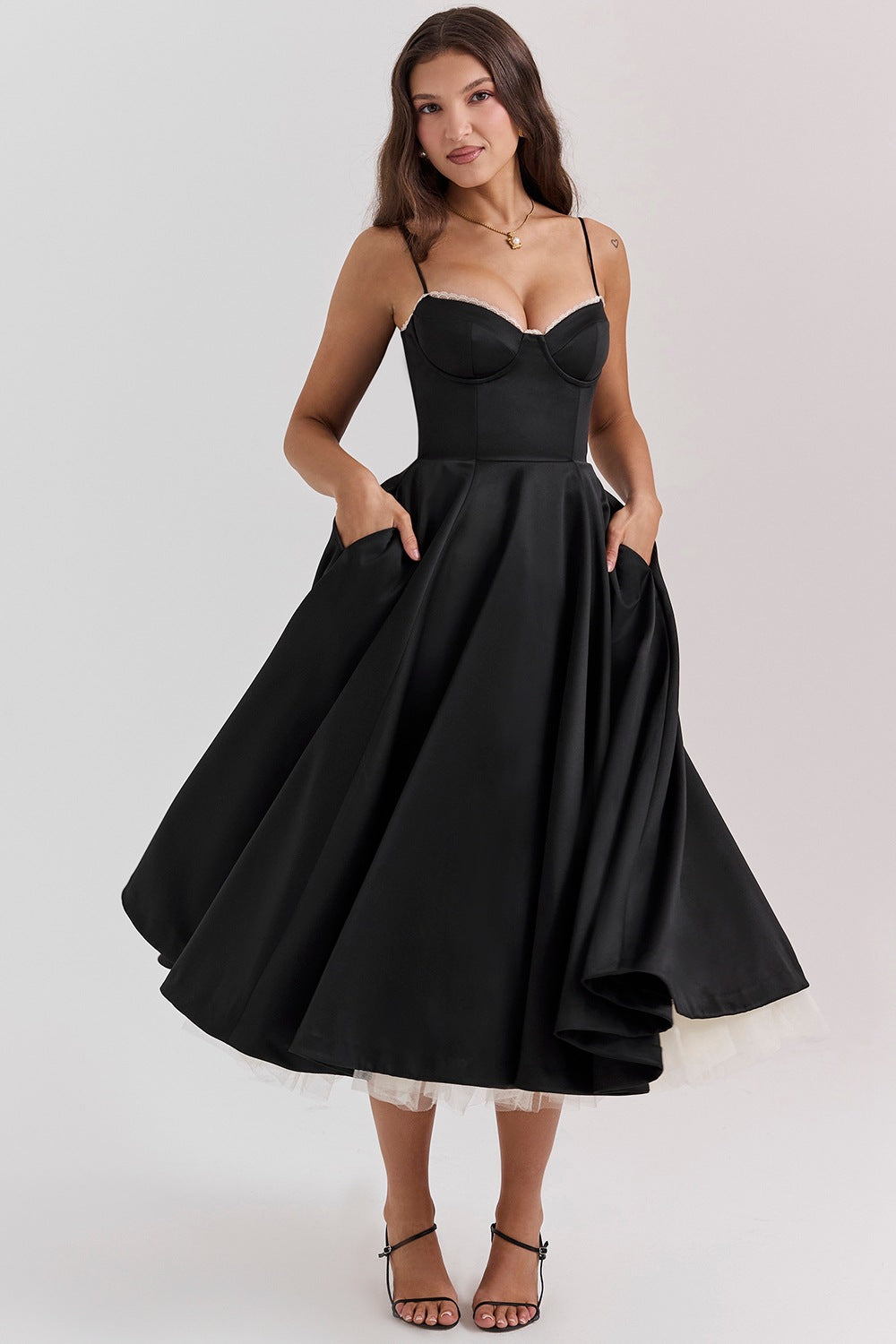 Seraphine™ | Coquette Tütülü Korse Elbise