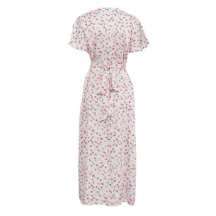 Seraphine™ | Flora Romantik Maksi Elbise