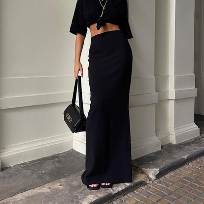 Seraphine™ | Noire Zarif Maxi Etek