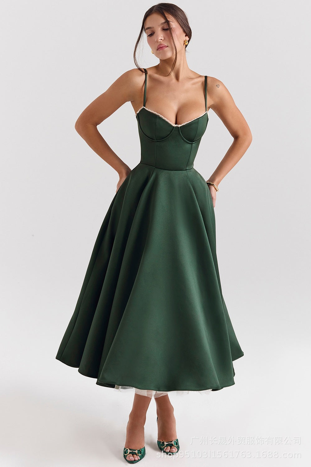 Seraphine™ | Coquette Tütülü Korse Elbise