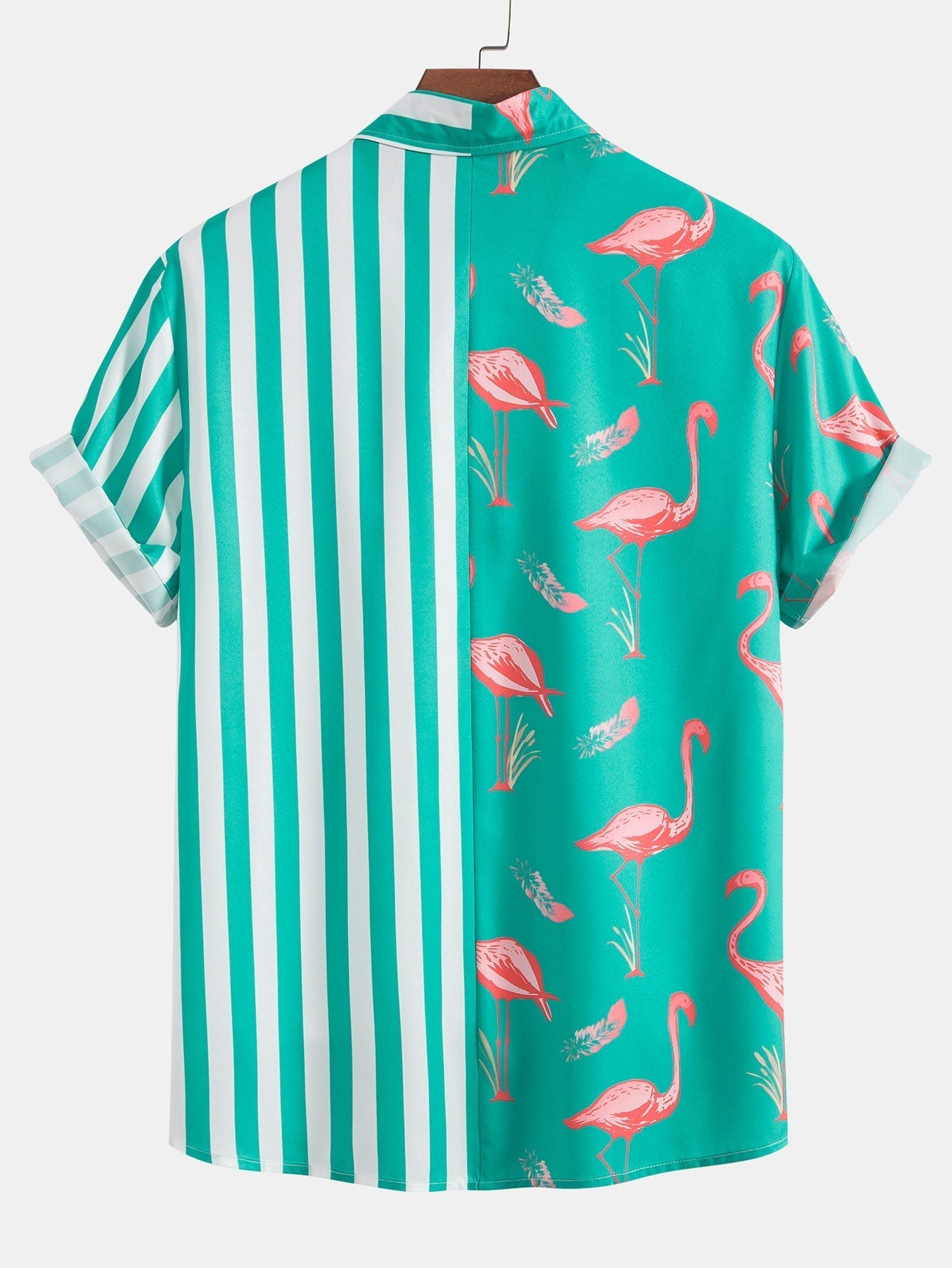 Flamingo Çizgili Panel Gömlek