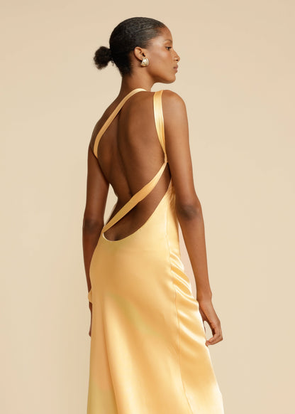 Seraphine™ | Lumière Saten Elbise
