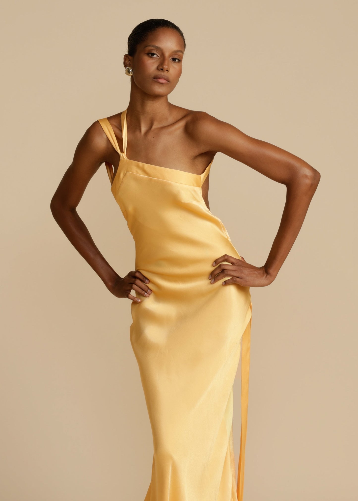 Seraphine™ | Lumière Saten Elbise