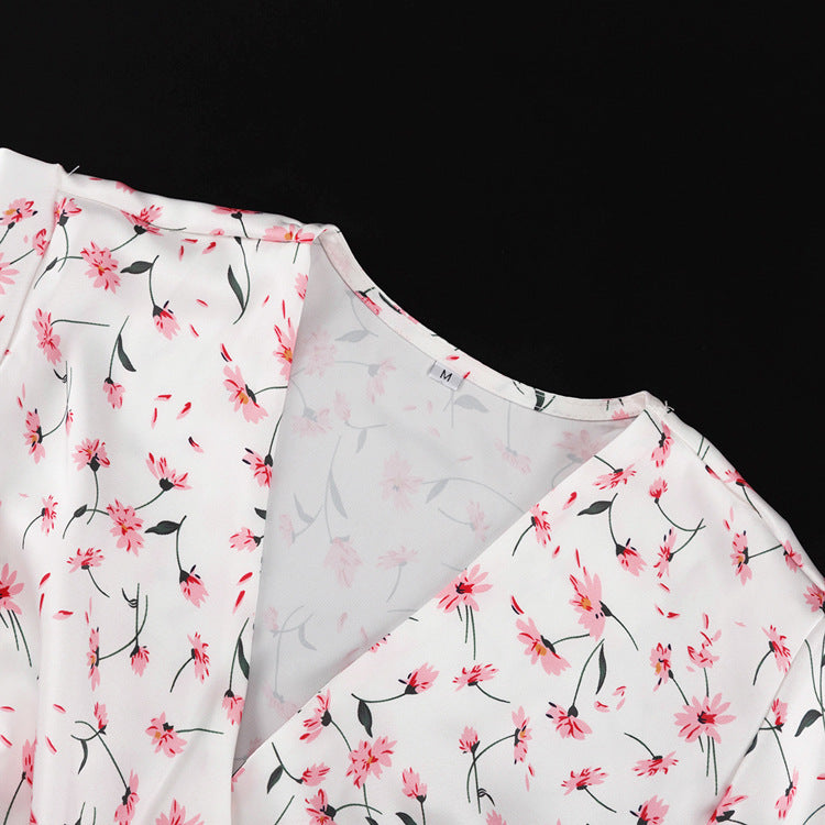 Seraphine™ | Flora Romantik Maksi Elbise