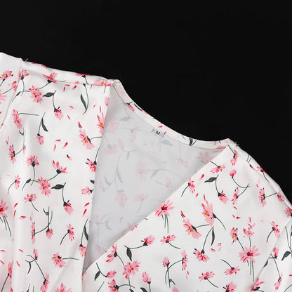 Seraphine™ | Flora Romantik Maksi Elbise