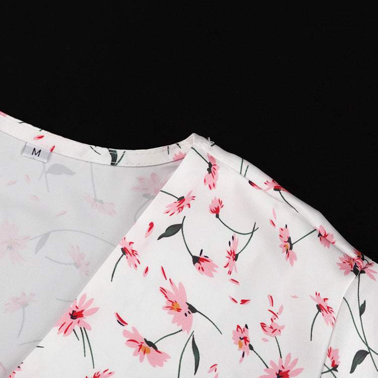 Seraphine™ | Flora Romantik Maksi Elbise