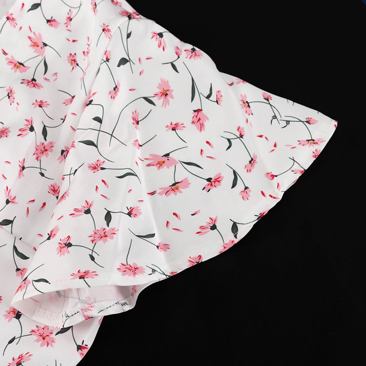 Seraphine™ | Flora Romantik Maksi Elbise