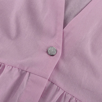 Seraphine™ | Pastel Pembe Keten Takım