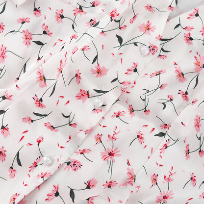 Seraphine™ | Flora Romantik Maksi Elbise