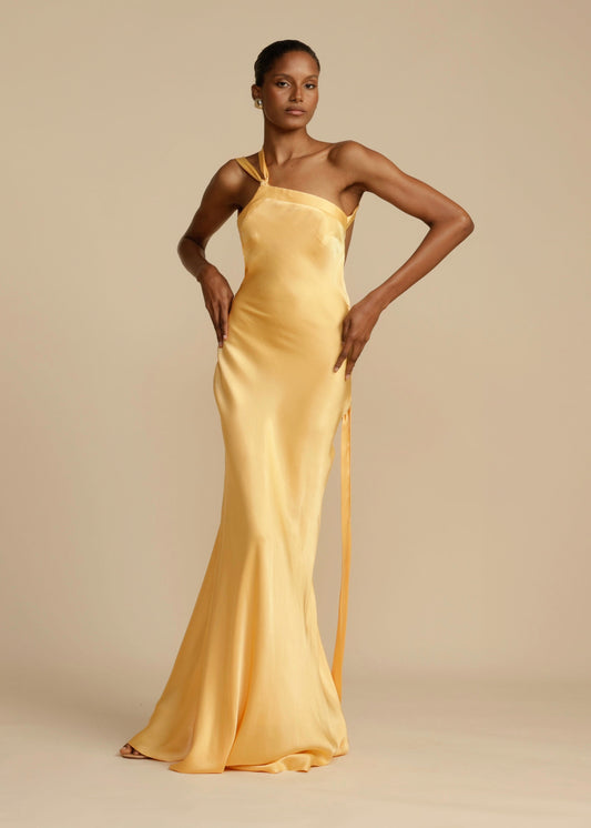Seraphine™ | Lumière Saten Elbise